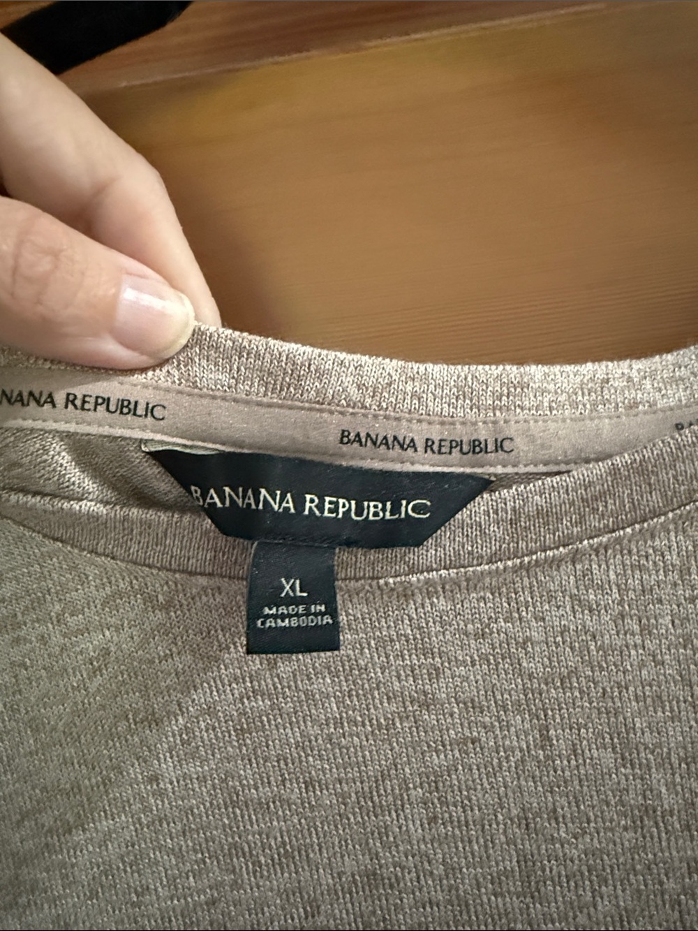 Banana Republic Women's Crewneck Sweater in Light Taupe